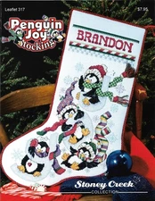 Penguin Joy LFT317 by Stoney Creek cross stitch pattern