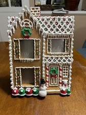 10" x 7" Gingerbread 3D Photo Frame House