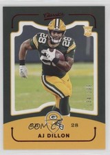 2020 Panini Chronicles Classics Red 134/199 AJ Dillon #CL-33 3c2