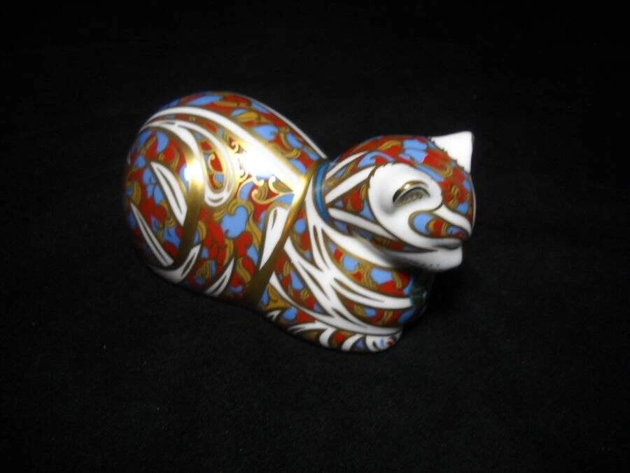 Royal Crown Derby Cat for sale | eBay
