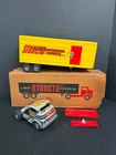 VINTAGE STRUCTO TRANS CONTINENTAL EXPRESS TRAILER WITH CHROME CAB AND BOX