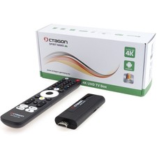 ► Octagon Spirit Nano 4K UHD Android TV 11 Streaming Stick 5G WLAN Widevine L1