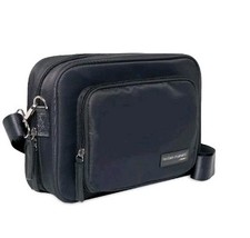 Modern Moments by Gerber Crossbody Diaper Bag with Changing Pad, Dark Gray NEW