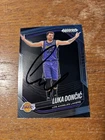 LUKA DONCIC PANINI PRIZM BLACK AUTO LA LAKERS SIGNED AUTOGRAPHED LAL! NBA! RARE!