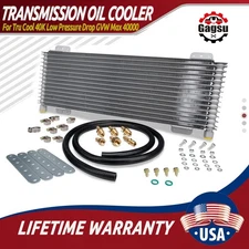 Tru Cool 40K Transmission Oil Cooler Low Pressure Drop GVW Max 40K  LPD47391