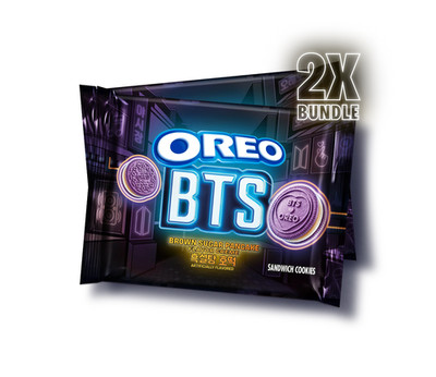 [2-Pack] Oreo x BTS Brown Sugar Pancake Creme, Limited Edition FACTORY SEALED