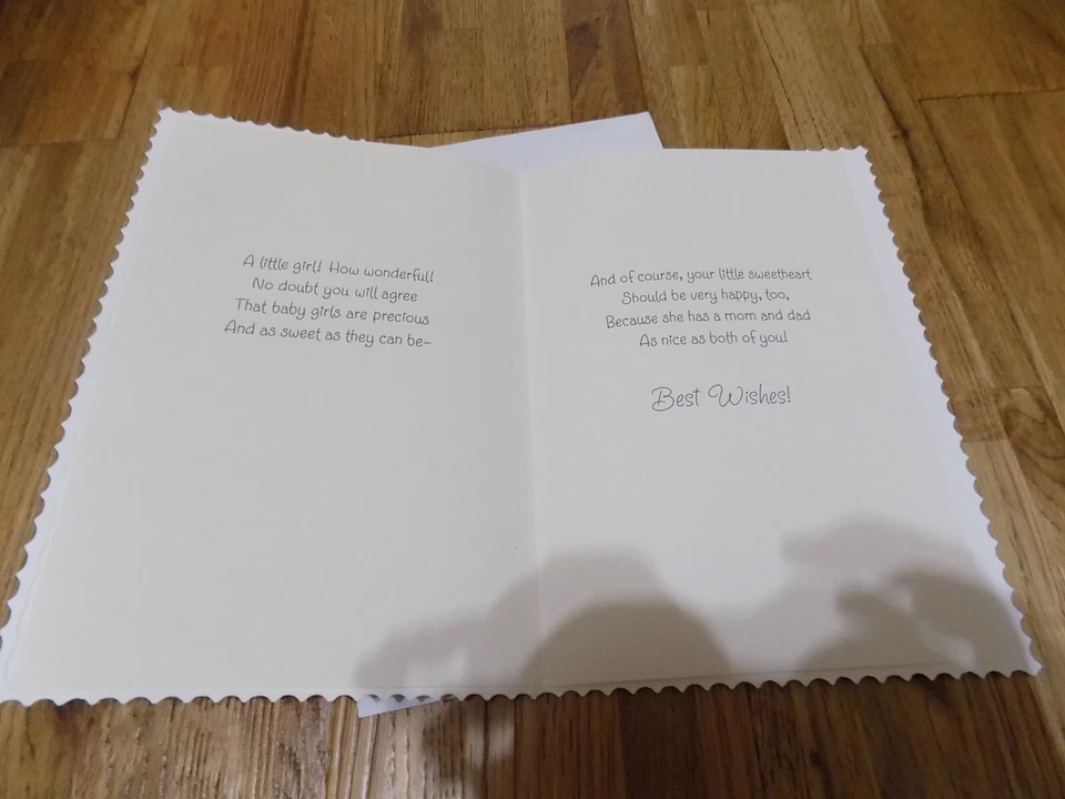 Поздравления новый ребенок не она драгоценные моменты Hallmark поздравительная открытка - Изображение 3 из 4