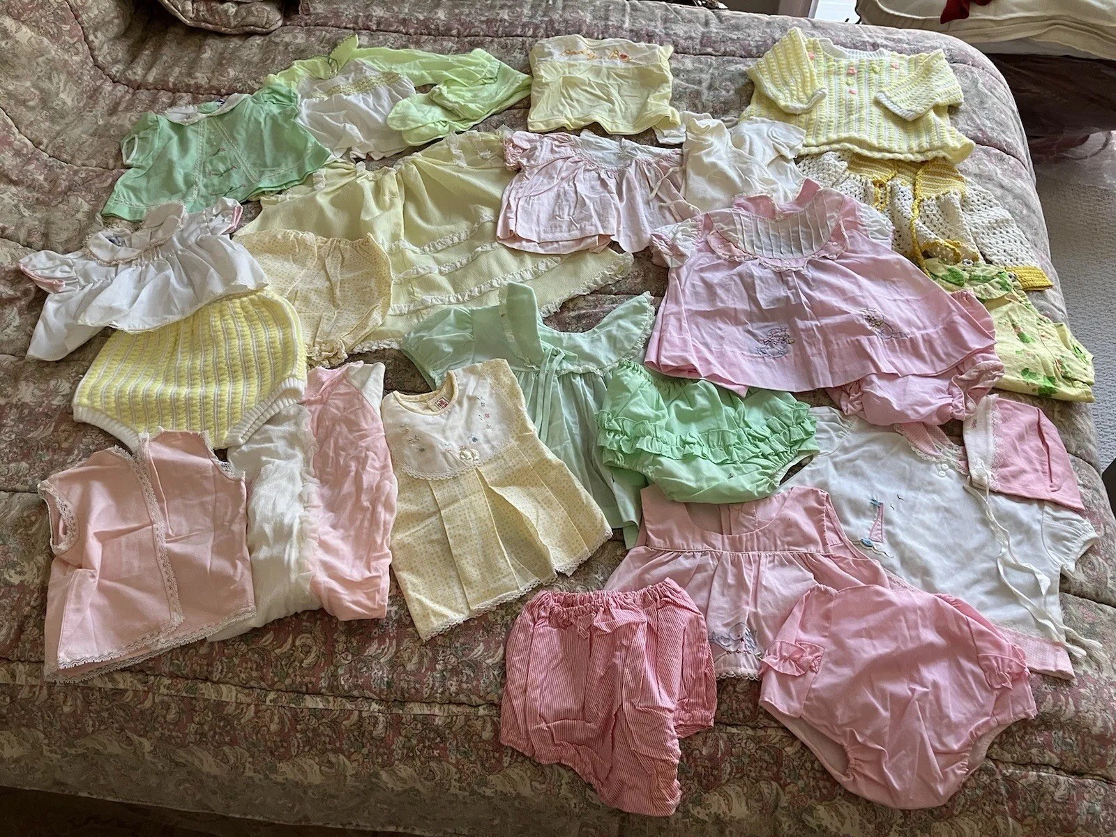 Lot Of Vintage Baby Clothes eBay