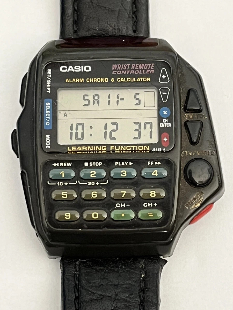 VTG CASIO 1174 CMD-40 TV WATCH WRIST REMOTE CALCULATOR CHRONO ALARM CONTROLLER | eBay Vtg Casio 1174 Cmd-40 Tv Watch Wrist Remote Calculator Chrono Alarm Controller | Ebay