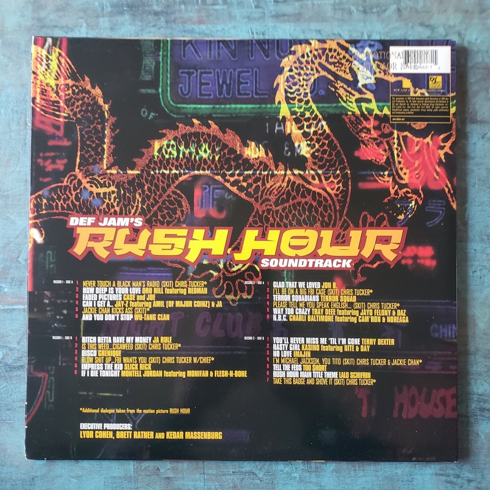 Def Jam's Rush Hour 2xLP Soundtrack eBay