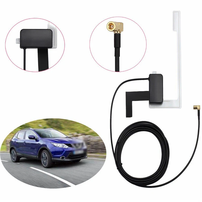 DAB antenna for car DAB + active car radio with SMB DAB reception rod antenna - image 2 of 4
