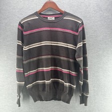 NEXT - Men's Quality Knitwear Striped Sweater Size Medium A35