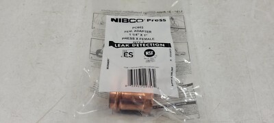 Nibco PC603 Adapter, Female, 1-1/4'' x 1'', Press X FIP 9025560PC