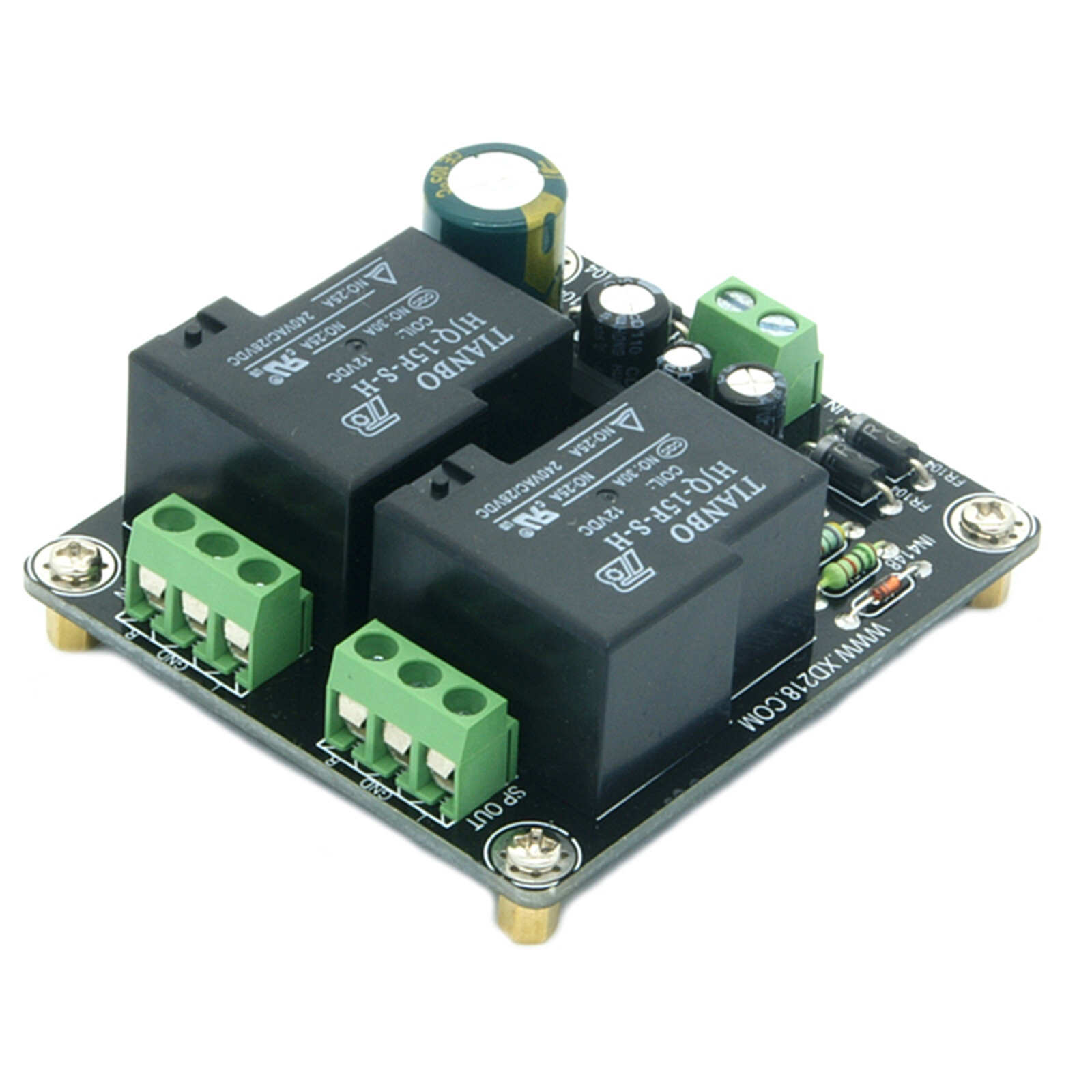 30A Amplifier Speaker Protection Plate DualChannel Finished Board eBay