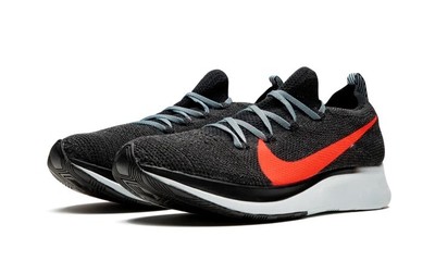 nike zoom fly flyknit pure platinum bright crimson