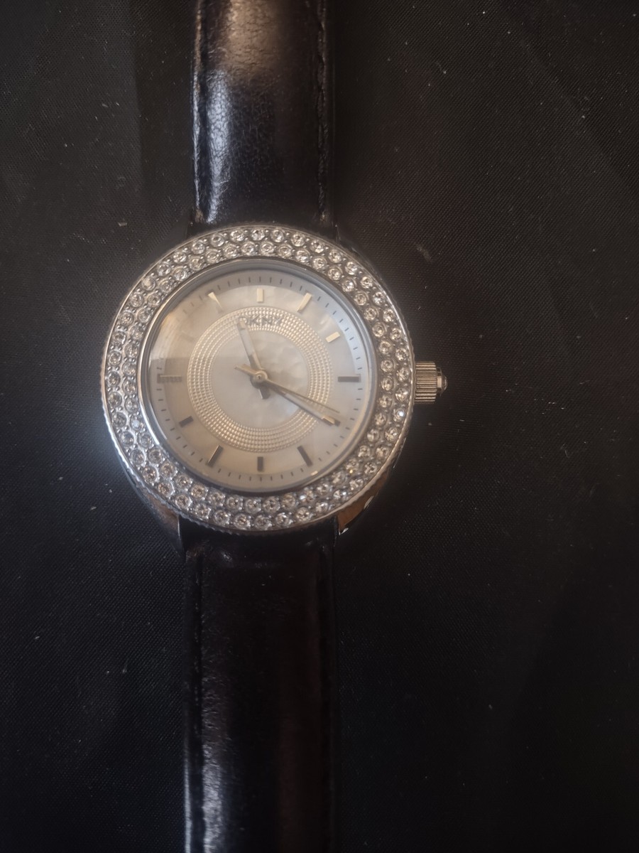 DKNY Glitz Ladies MOP Dress Watch With Crystals NY4403 New  display picture 3