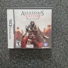 Assassin's Creed II Discovery Ds Case Manual And Insert Only