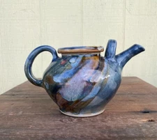 Edinbane Pottery Ebb & Flow Teapot Studio Pottery Scotland Ceramics