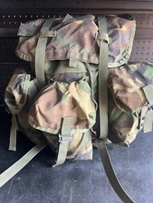US Military Woodland Camo Alice Pack Field Pack Radio Backpack shoulder straps