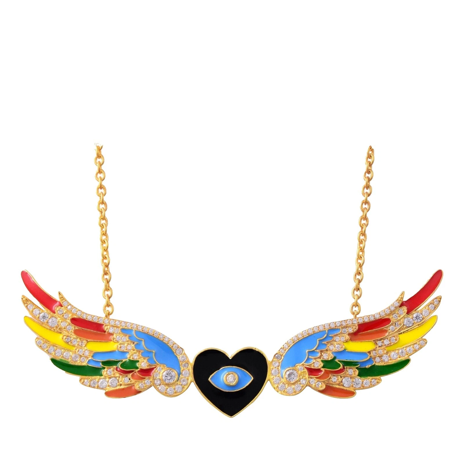 Enamel Brass Fashion Necklaces & Pendants