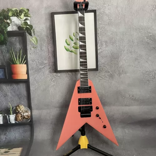 Factory KV2 King V Ferrari Red Electric Guitar 6 Strings Mahogany Body&Neck