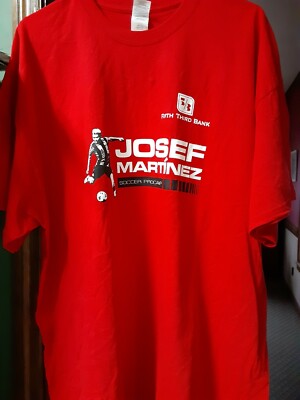 Josef Martinez Soccer Procamp 2XL T-Shirt by Gildan 100% Cotton 