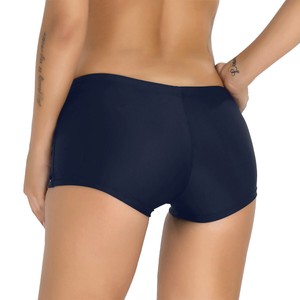 ruched swim shorts
