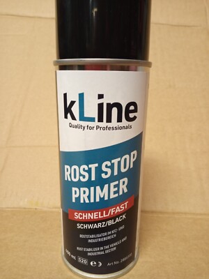 K-Line  Schwarz Rostschutzprimer , a 400ml, Rost Stop Primer, Sprühdose,kLine