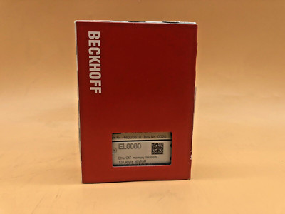 BECKHOFF EL6080 EtherCAT Speicherterminal 128kbyte NOVRAM