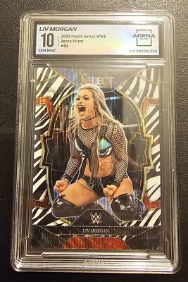 その他 panini select Morgan 2023 Panini Select WWE - Concourse Liv Morgan #92 Zebra