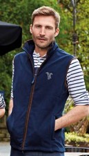 Whippet Italian Greyhound Clothing Gifts Embroidered Men's Fit Fleece Gilet.