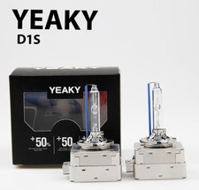 Yeaky Lighting D1S 35w +50% XtremeVision HID Xenon Bulb Set 5500k 6500k 8000k