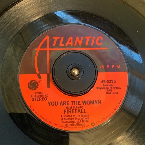 Fireball 45RPM “You Are The Woman” 1976 70s Yacht Rock 7” Vinyl