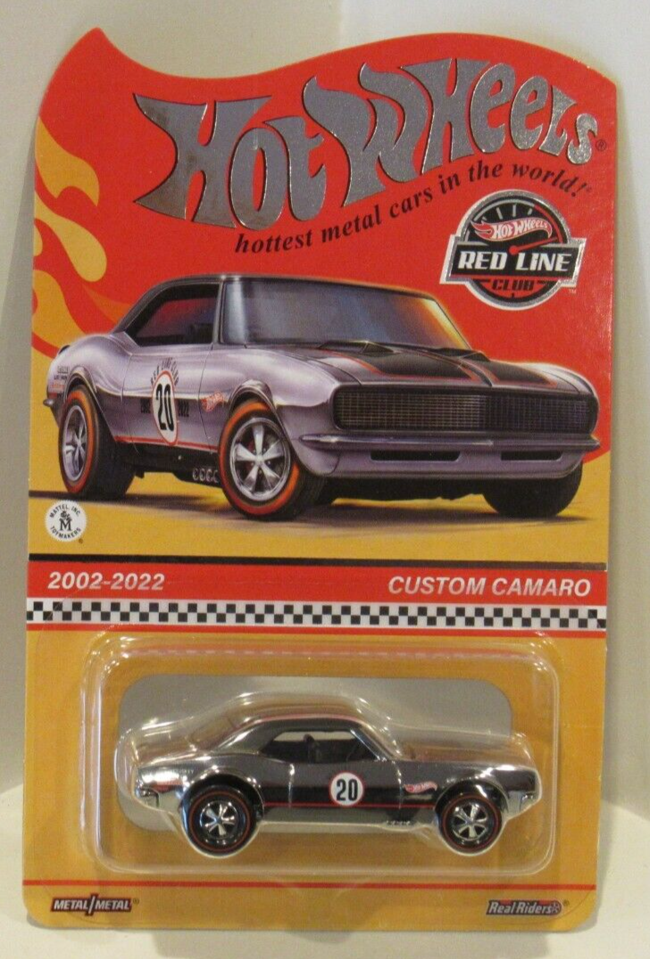 Hot Wheels RLC 2022 Custom Camaro '67 Redline 20th Anniversary