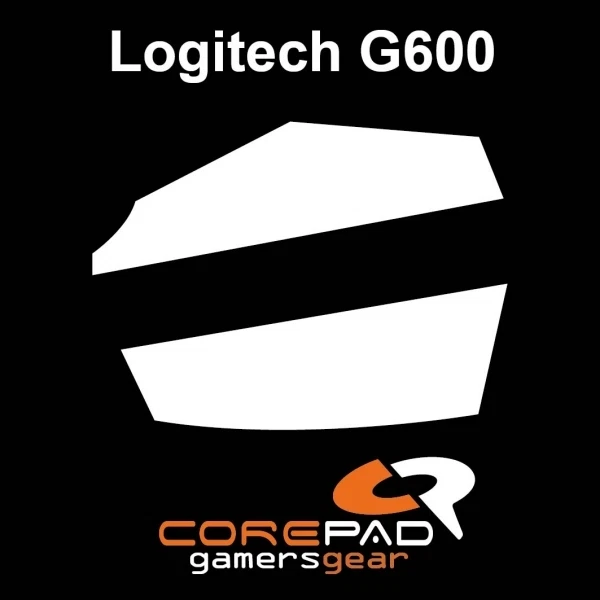 Corepad Skatez Logitech G600 Souris Pieds Remplacement Hyperglides Téflon