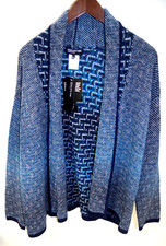 C16 NWT 139 Jones New York Collection Reverses XL Soft Cardigan Sweater October