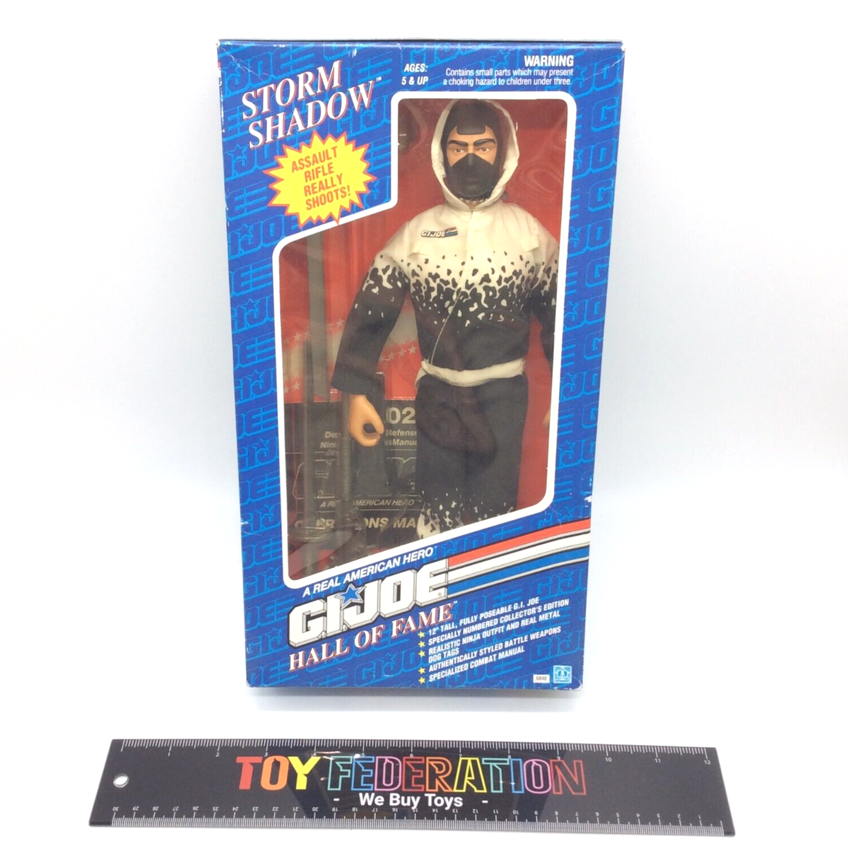Hasbro G.I. Joe Hall of Fame STORM SHADOW Action Figure | eBay