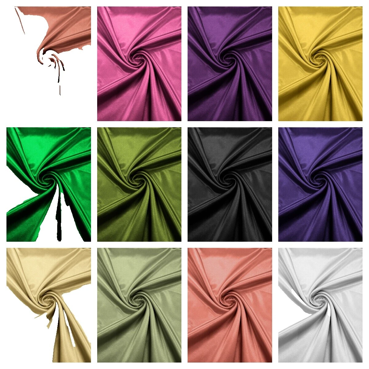 Satin Wedding Craft Fabrics
