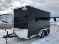 2022 Remorque Fermée 7 x 12 x 6.6 TA deux portes arrières Cargo Mate