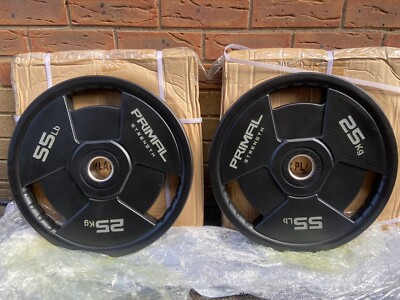 NEW x 25kg Primal Strength Performance Series PEV Olympic
