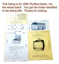 Sams PhotoFact set 833 folder 02 Catalina TV models 122-667A 122-668A 122-670A