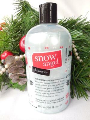 PHILOSOPHY ''SNOW ANGEL HOLIDAY EDITION'' 3 IN 1 Shampoo, Bath & Shower Gel