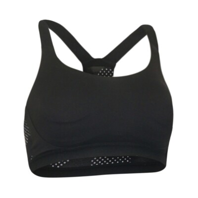 Reebok CrossFit Women's Black PlayDry Performance Lite Bra Z86309