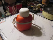 Vecchia borraccia campeggio pic nic plastica Vintage made in Italy