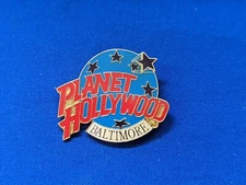 Planet Hollywood Baltimore Lapel Pin Pinback Vintage