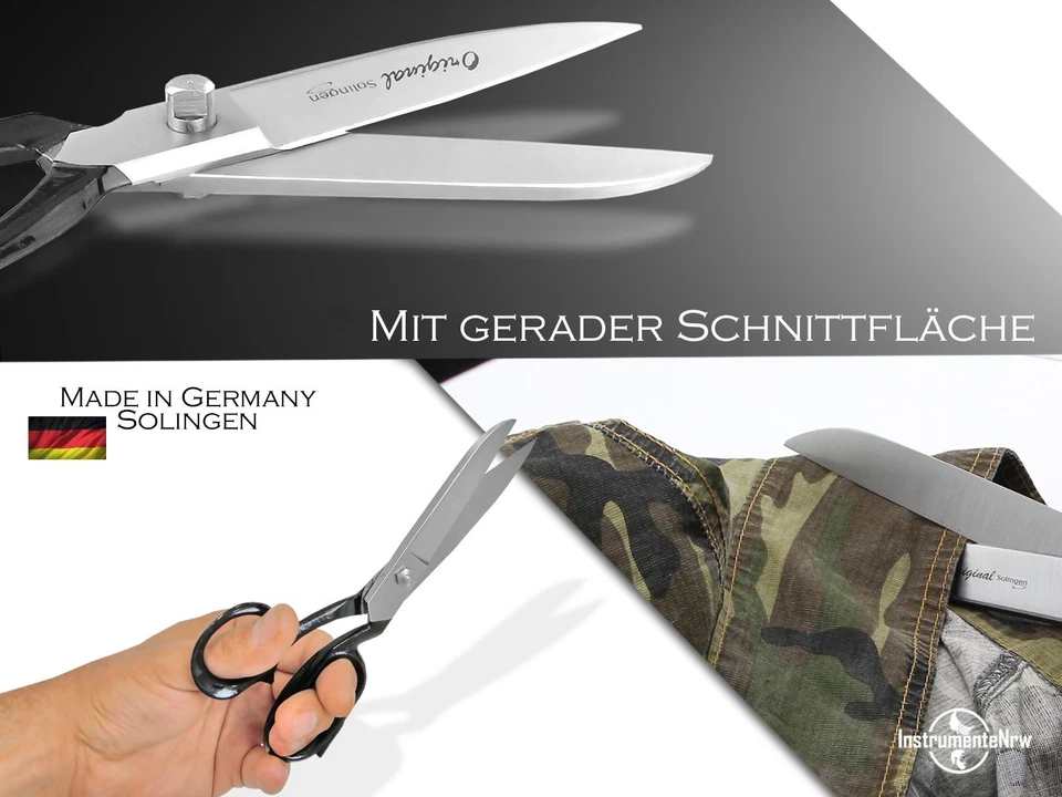 Tailor scissors Solingen professional fabric scissors textile scissors stainless made in Germany - Image 4 of 4