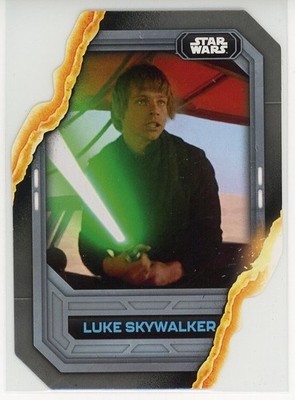 2023 Topps Star Wars #LS-1 Luke Skywalker Lightsaber Stylings