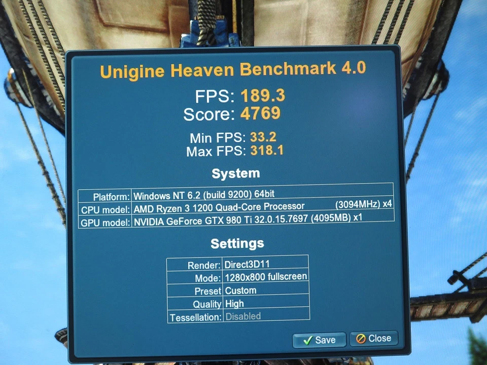 NVIDIA GeForce GTX 980 Ti 6GB PCIe Video Graphics Card GPU - Image 3 of 4