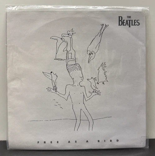 The Beatles / Free As A Bird and Christmas Time / Apple 1995 45 / NM!