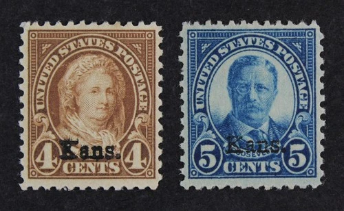 CKStamps: US Stamps Collection Scott#662 663 Mint NH OG